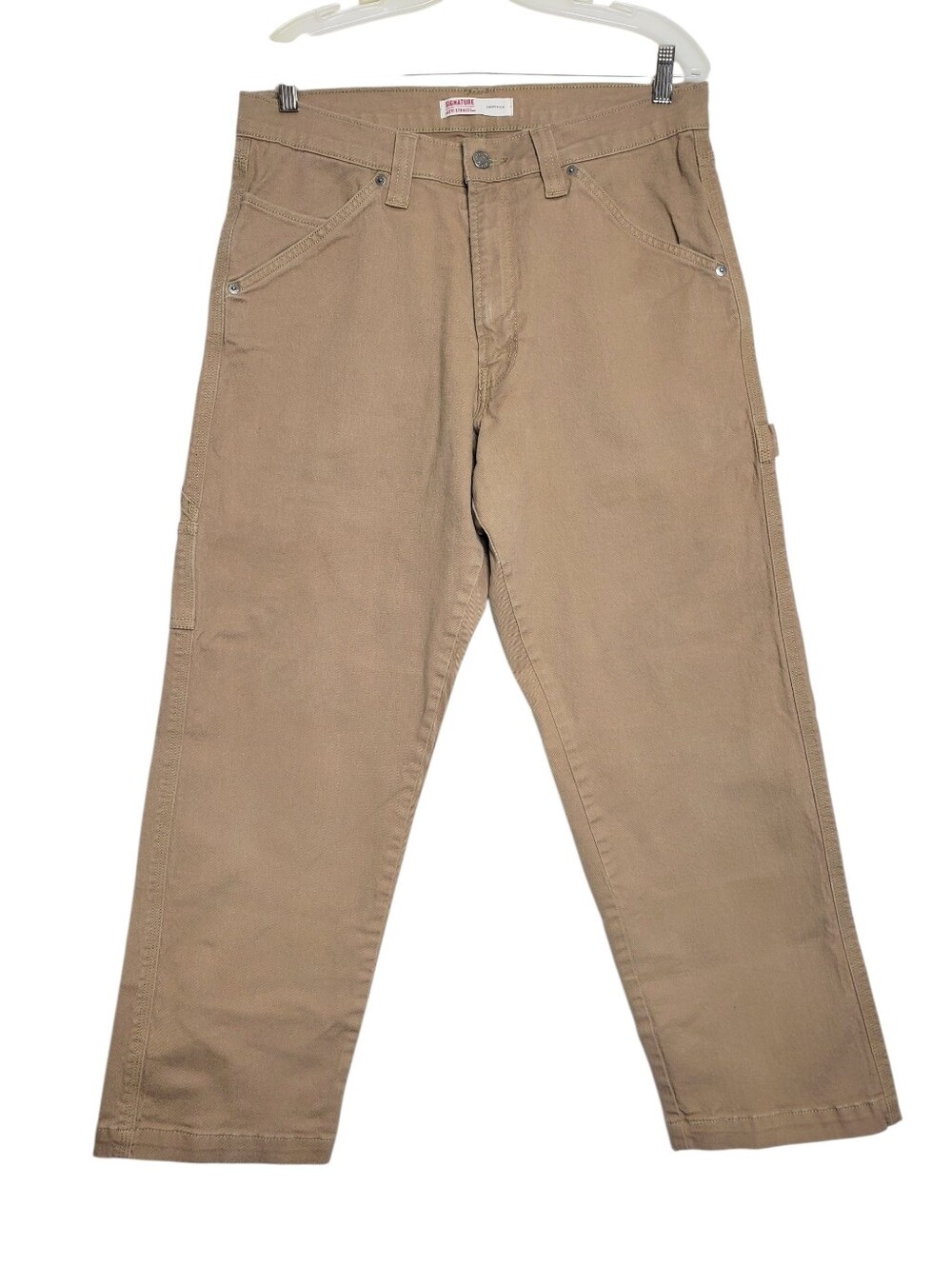 Levi's Tan Khaki Carpenter Pants Men's Size 34x30